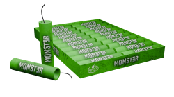 Monster green 20ks 50bal/ctn