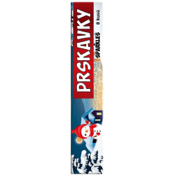 Prskavky 25cm 8 ks 20disp/ctn