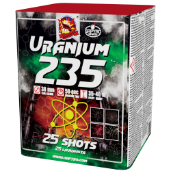 Uranium 235 25rn 38mm 2ks/ctn