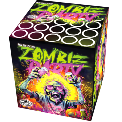 Zombie Party 25rn 36mm 2ks/ctn