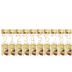 Prskavky sla 0-9   15,5cm 12disp/ctn